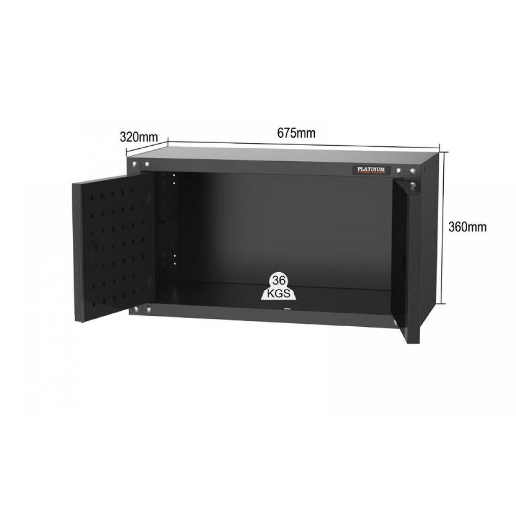 Black Workshop Garage Storage Cabinet Set | GS-D14 gallery detail image