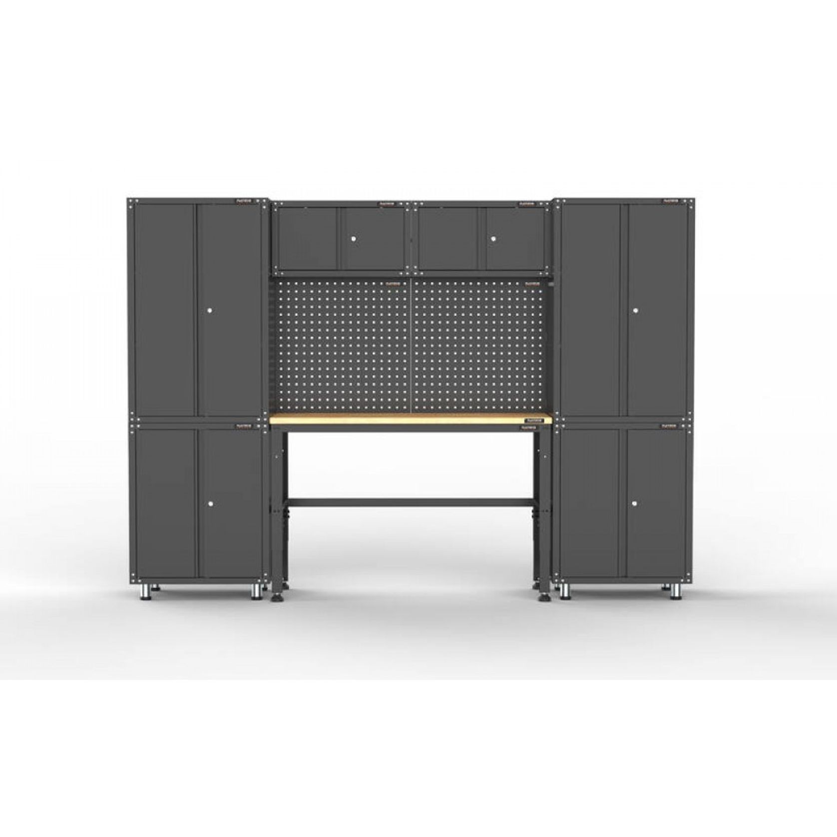 Black Workshop Garage Storage Cabinet Set | GS-D9A gallery detail image