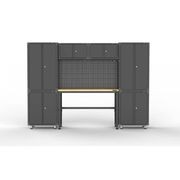 Black Workshop Garage Storage Cabinet Set | GS-D9A gallery detail image
