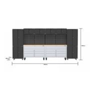 Garage Storage System with Tool Chest Workbench | GS-A14 gallery detail image