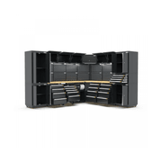 Pro Series Black Garage Storage Cabinet | GS30-COR50P gallery detail image