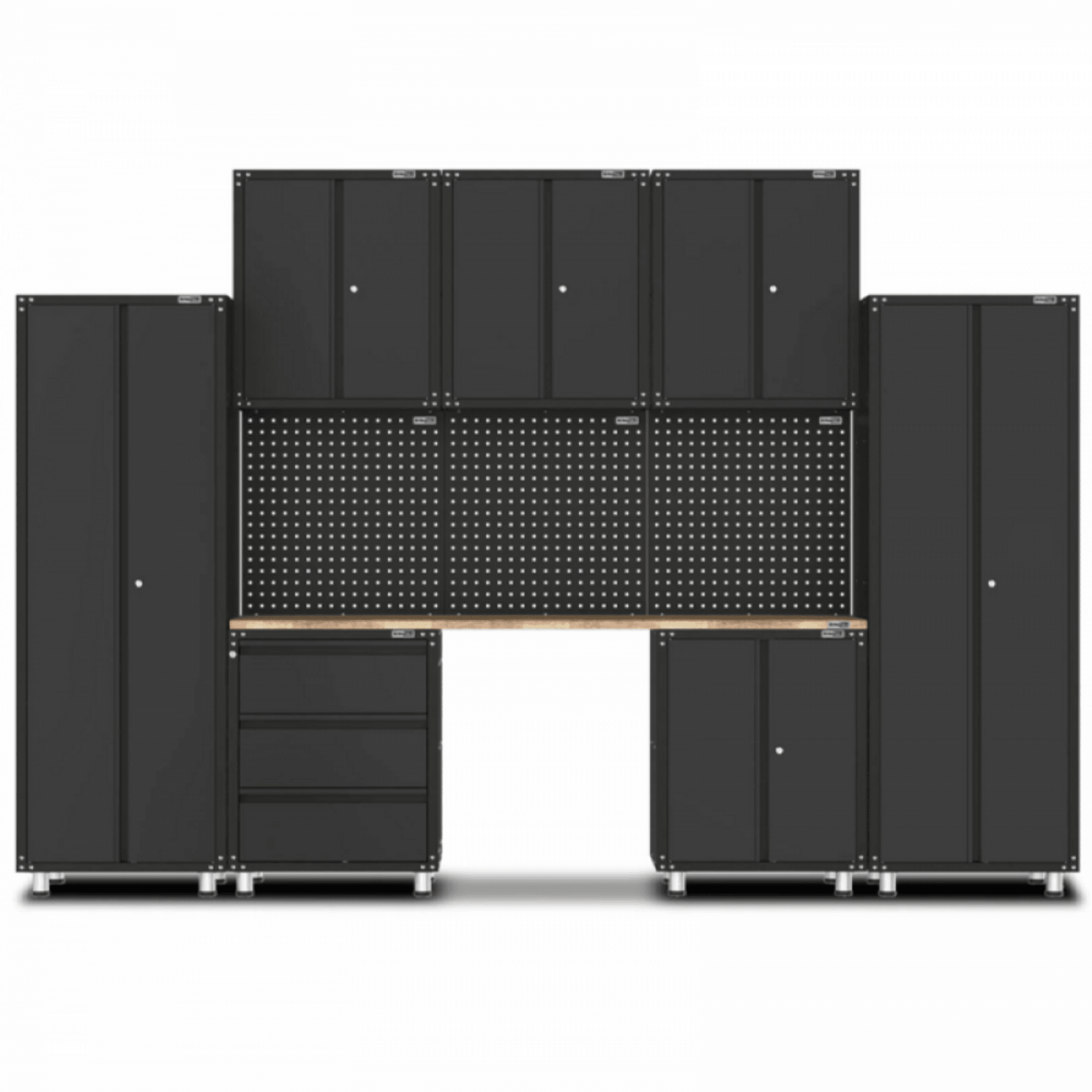 Black Workshop Garage Storage Cabinet Set | GS-D10 gallery detail image