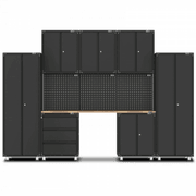 Black Workshop Garage Storage Cabinet Set | GS-D10 gallery detail image