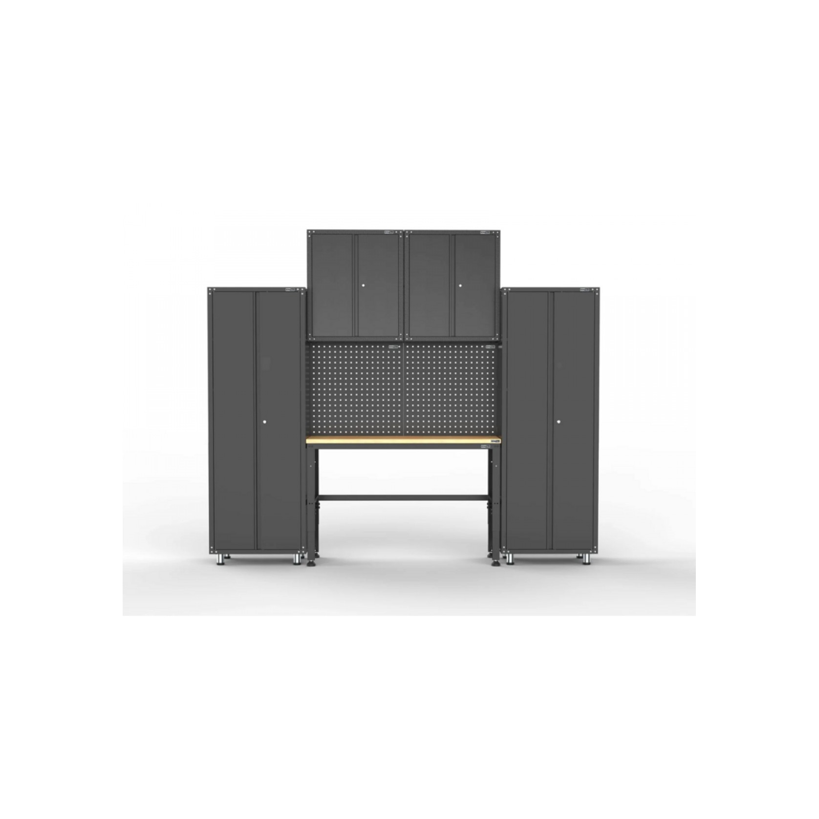 Black Workshop Garage Storage Cabinet Set | GS-D10A gallery detail image
