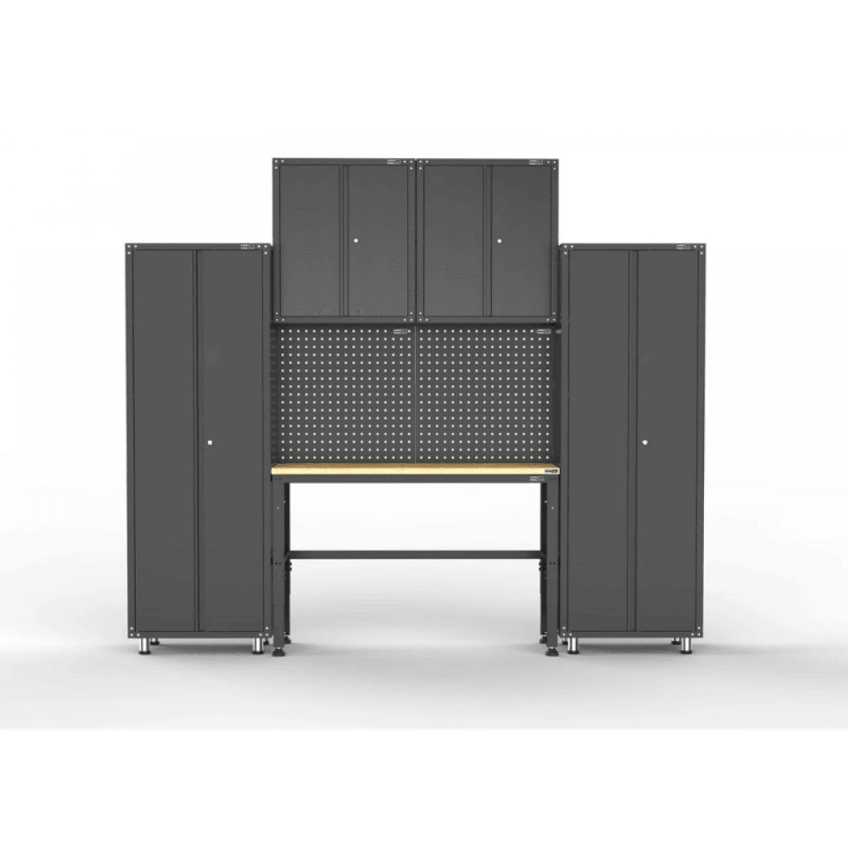 Black Workshop Garage Storage Cabinet Set | GS-D10A gallery detail image