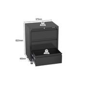 Black Workshop Garage Storage Cabinet Set | GS-D14 gallery detail image