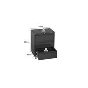 Black Workshop Garage Storage Cabinet Set | GS-D12B gallery detail image