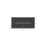 Black Workshop Garage Storage Cabinet Set | GS-D18 gallery detail image