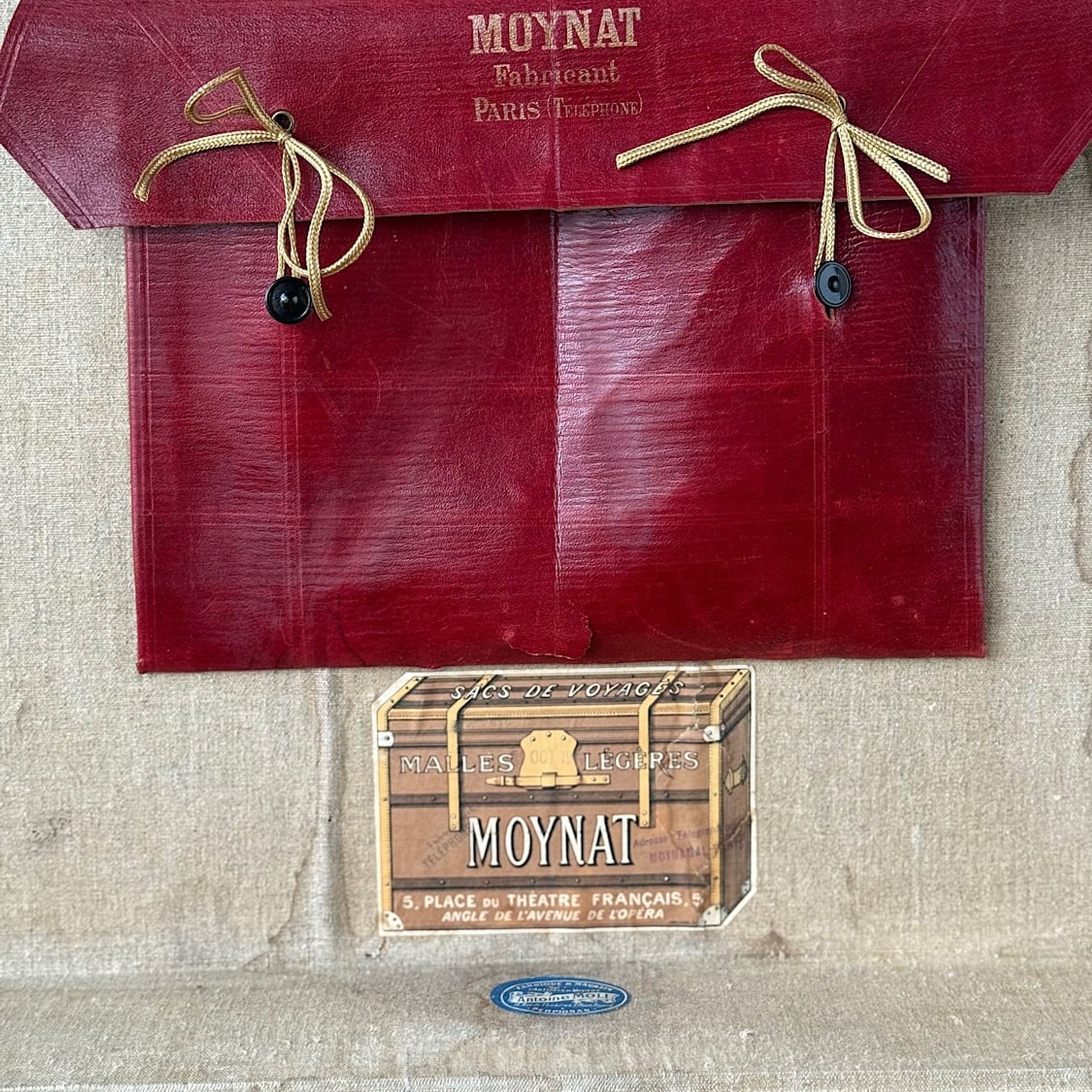 Vintage Moynat Trunk gallery detail image
