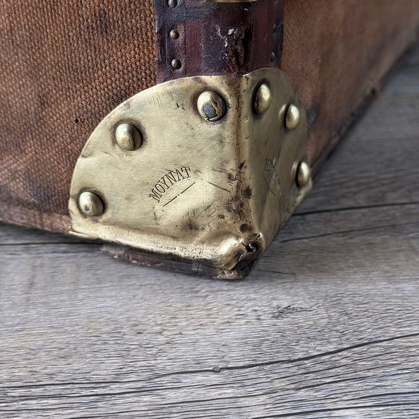 Vintage Moynat Trunk gallery detail image