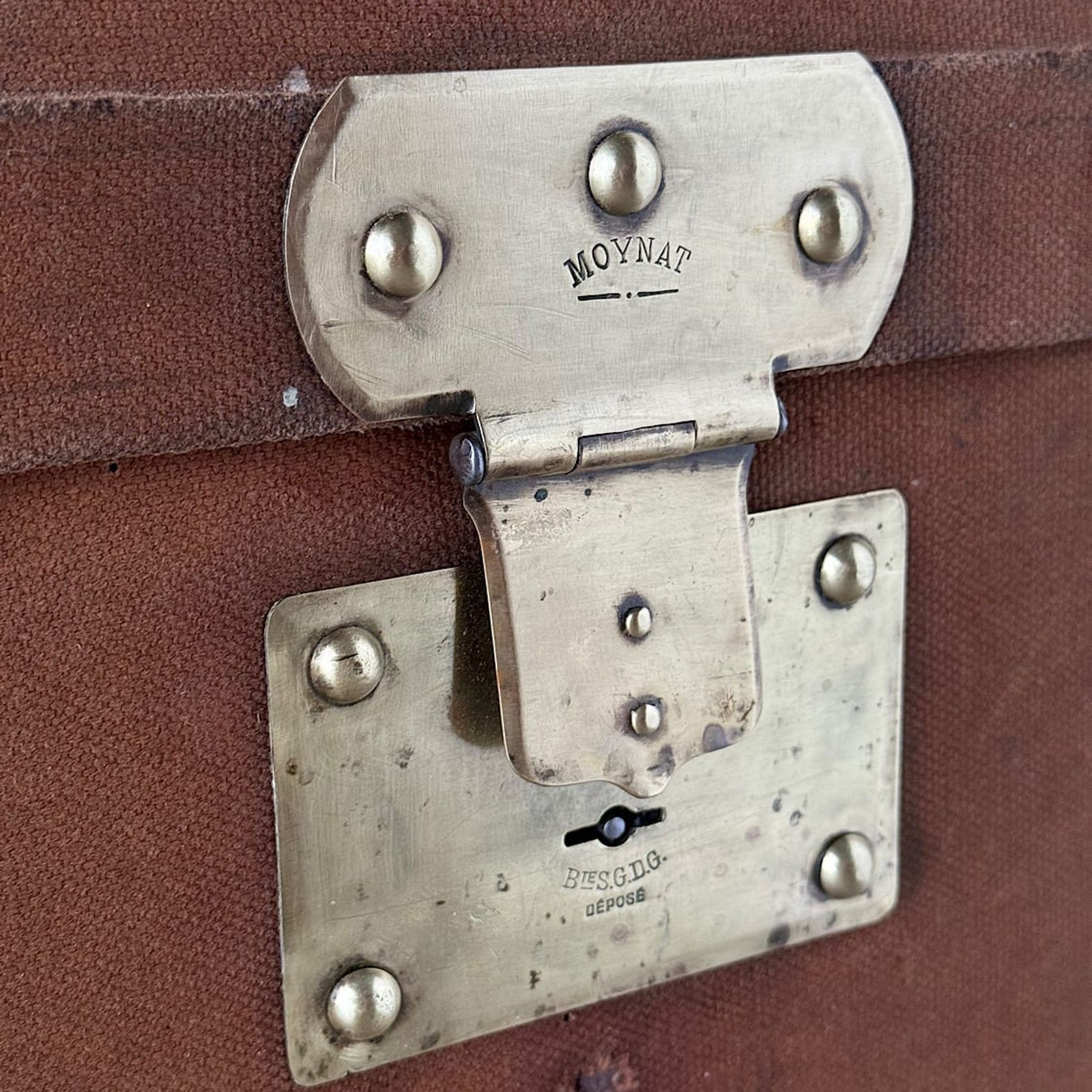 Vintage Moynat Trunk gallery detail image