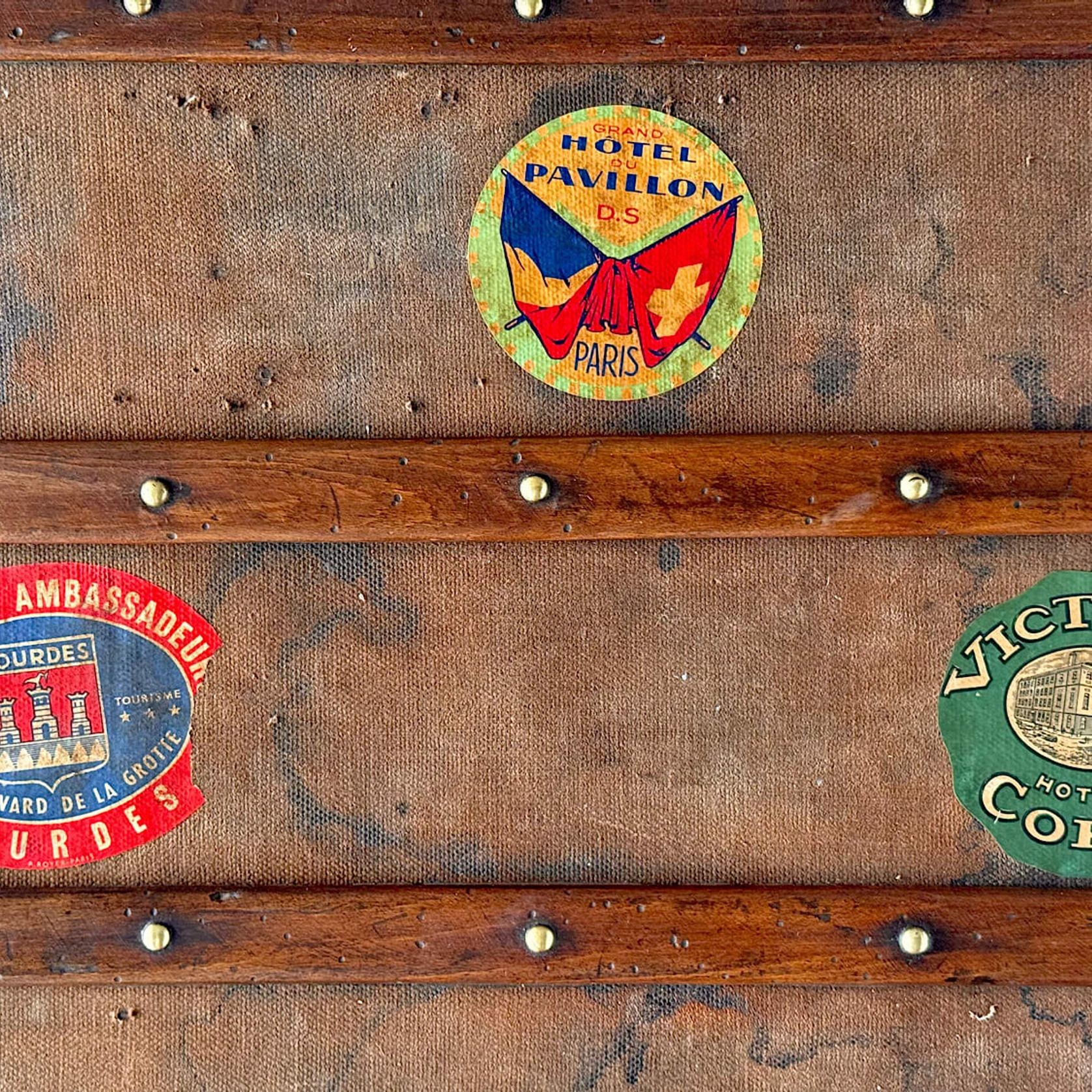 Vintage Moynat Trunk gallery detail image