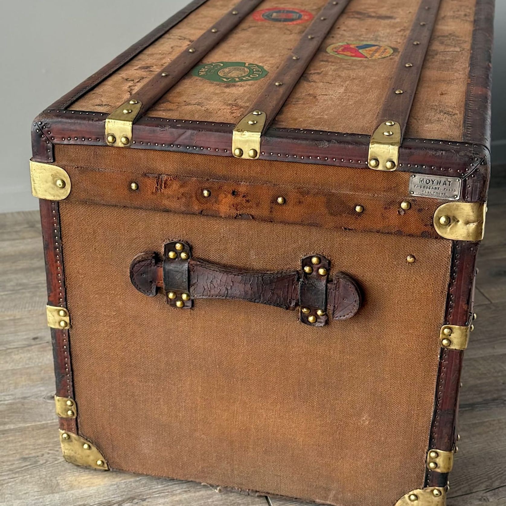Vintage Moynat Trunk gallery detail image