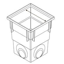 Series 300 Deep Pit with Sandstone Aluminium Grate gallery detail image