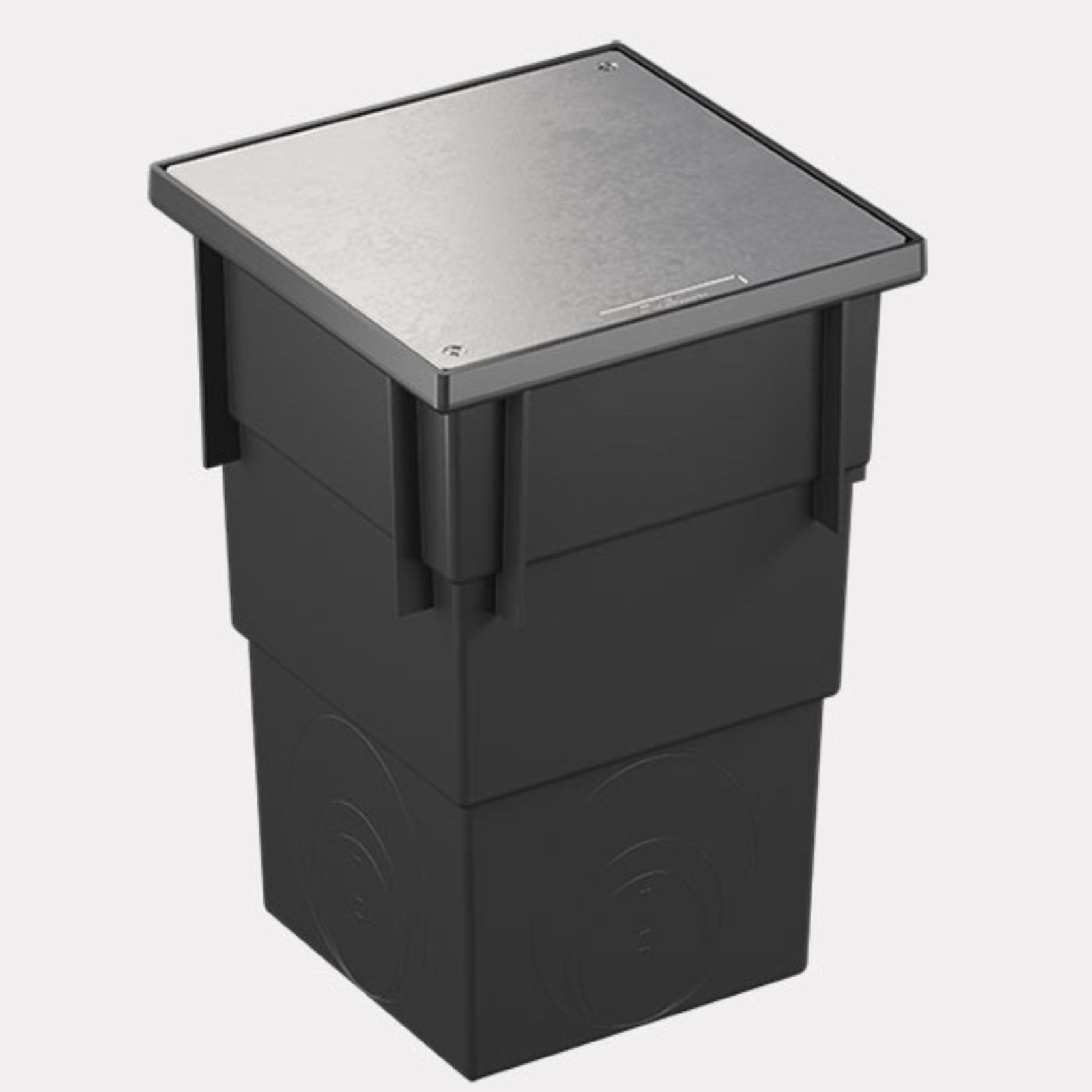Series 300 Deep Pit with Plain Solid Aluminium Grate gallery detail image