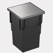 Series 300 Deep Pit with Plain Solid Aluminium Grate gallery detail image