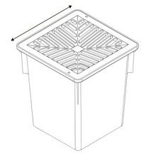 Series 250 Pit complete with Sandstone Concave Grate gallery detail image