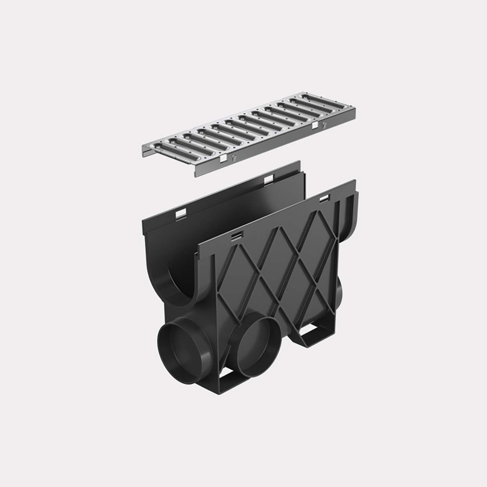Storm Drain™ – Slimline Pit with Stainless Steel Grate gallery detail image