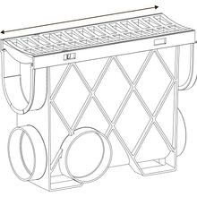 Storm Drain™ Slimline Pit with 316 Architectural Grate gallery detail image