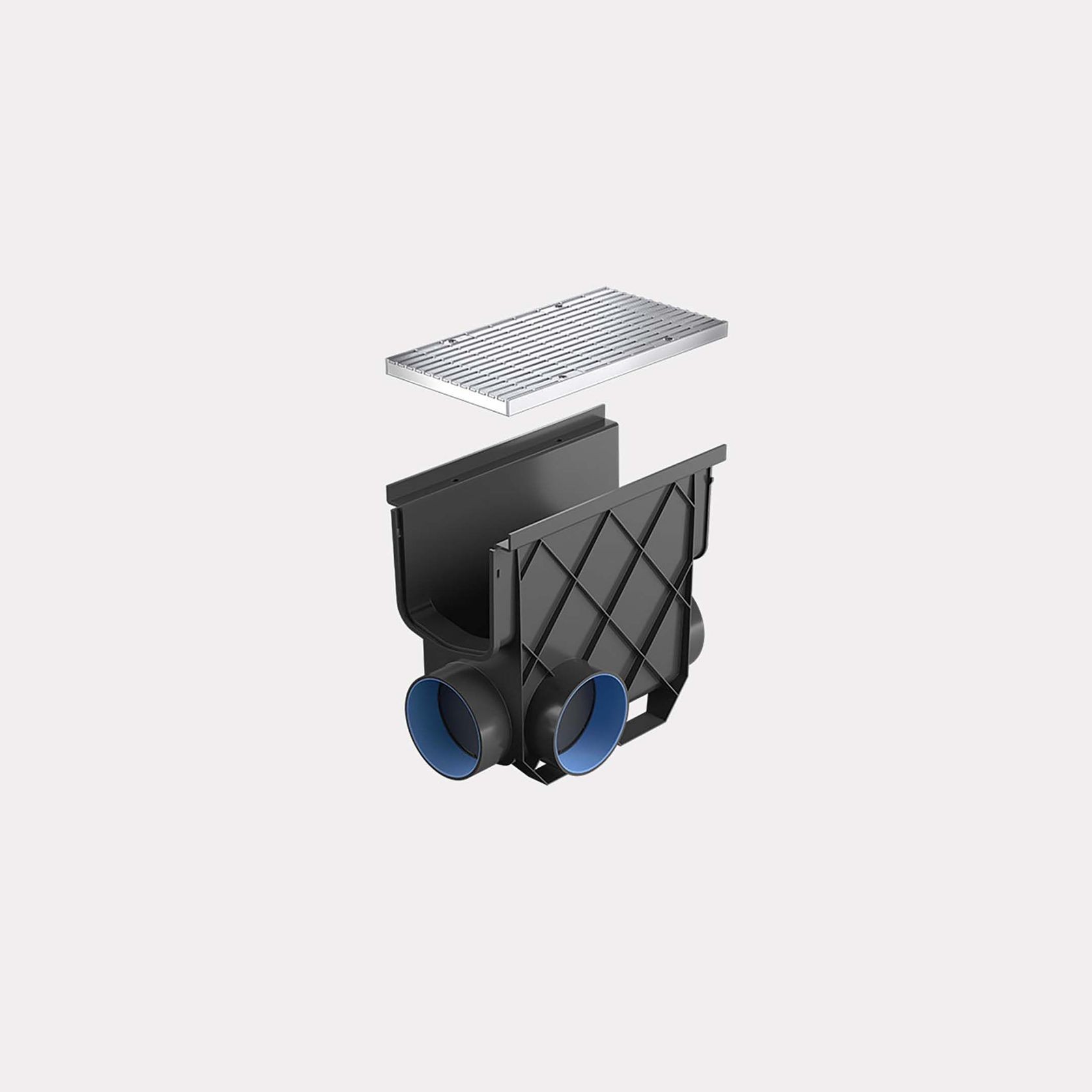 Storm Master®Inline Pit with Anti Slip Heel Guard Grate gallery detail image