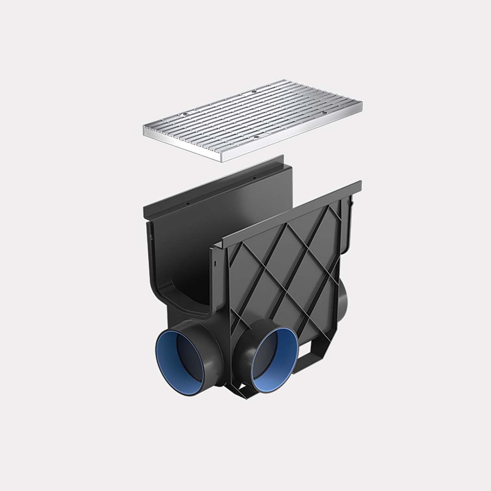 Storm Master®Inline Pit with Anti Slip Heel Guard Grate gallery detail image