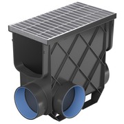 Storm Master® Inline Pit with Galvanised Steel Grate gallery detail image