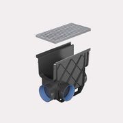 Storm Master® Inline Pit with Galvanised Steel Grate gallery detail image