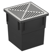 Series 300 Pit complete with Plain Aluminium Grate gallery detail image