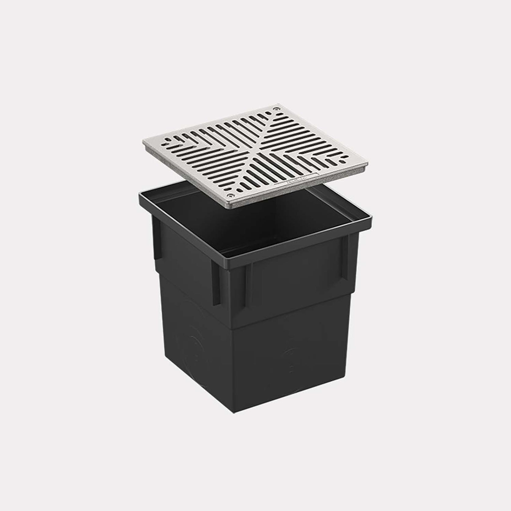 Series 300 Pit complete with Plain Aluminium Grate gallery detail image