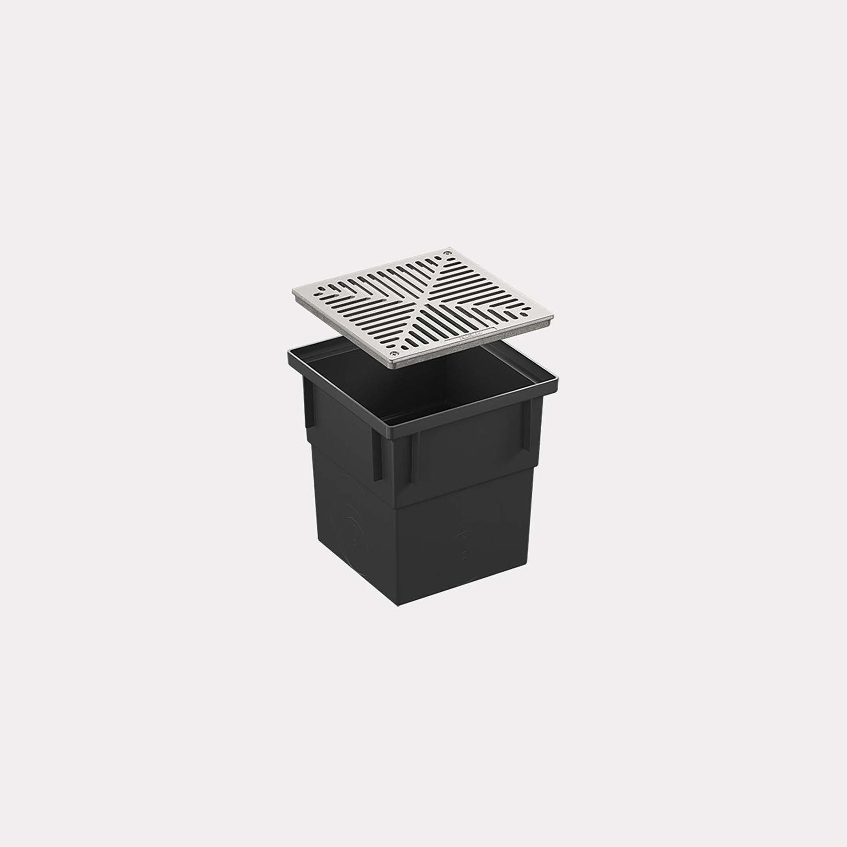 Series 300 Pit complete with Plain Aluminium Grate gallery detail image