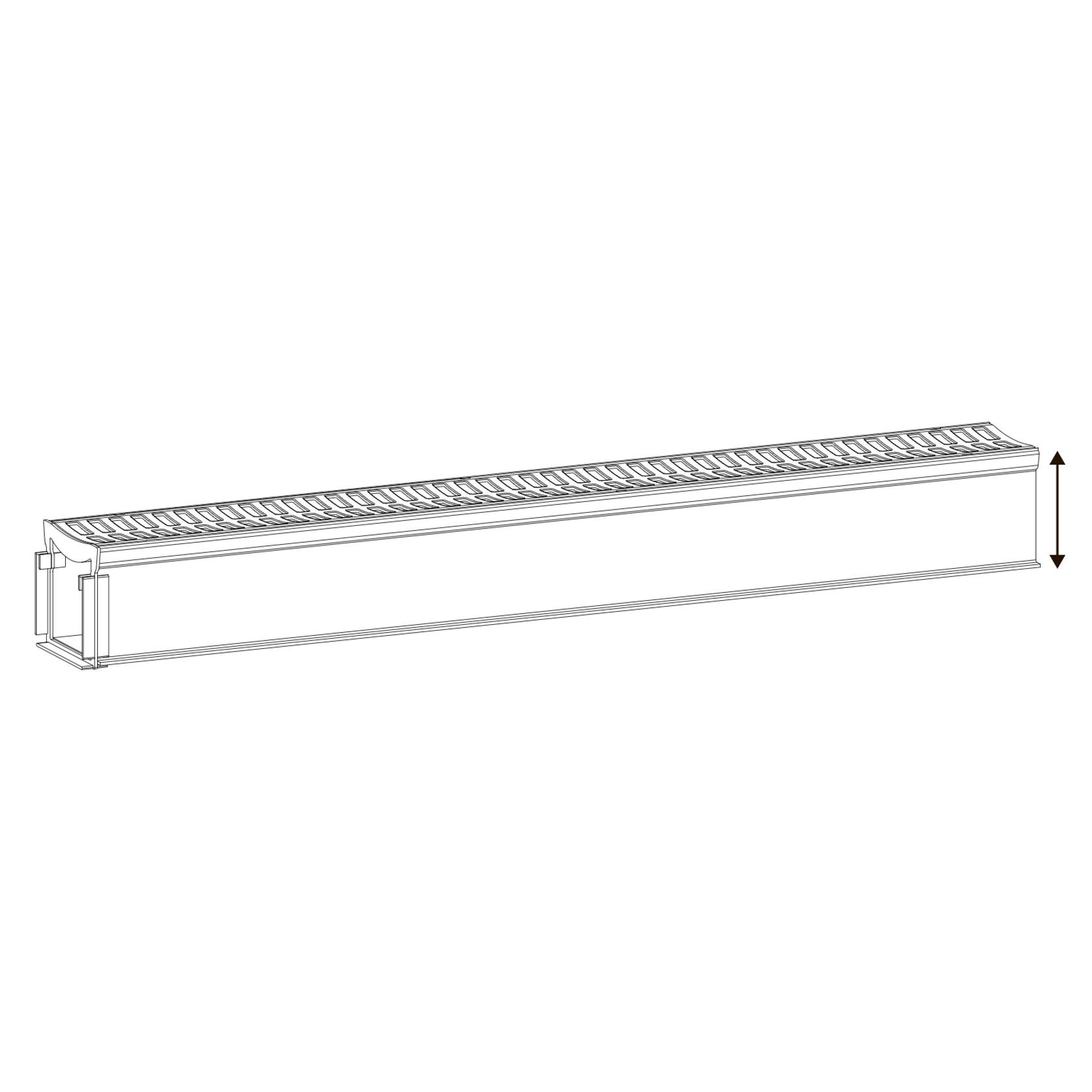 Rain Drain™ Trade – 1m w/ Grey Plastic Grate & Joiner gallery detail image