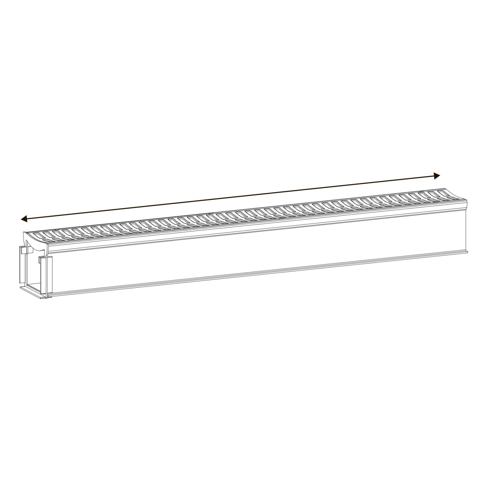 Rain Drain™ Trade – 1m w/ Black Plastic Grate & Joiner gallery detail image