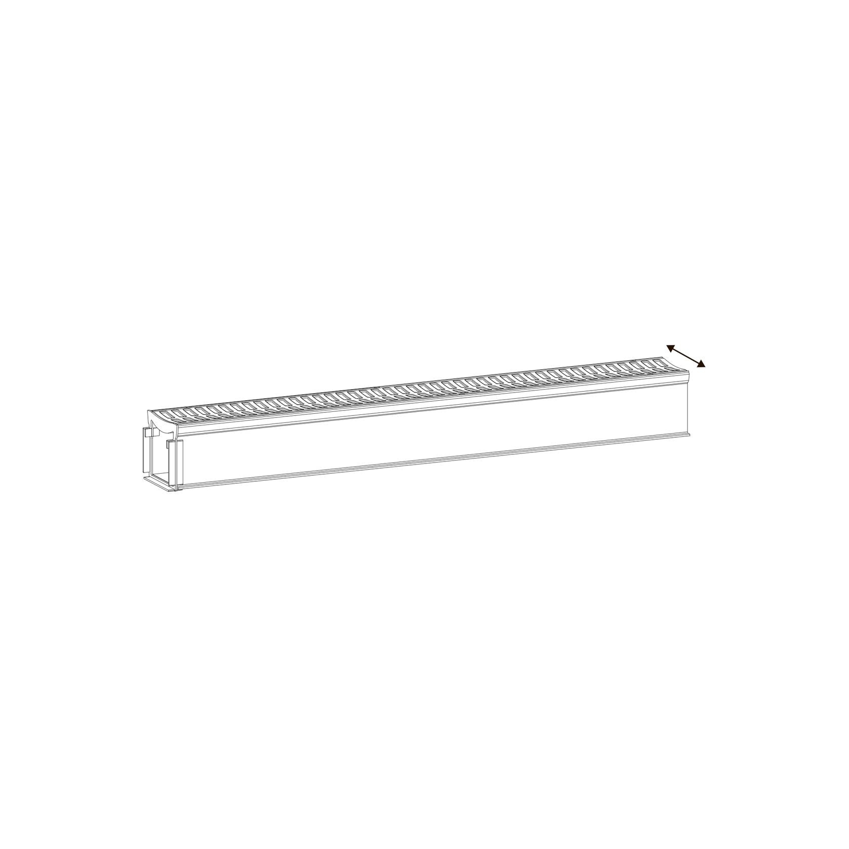 Rain Drain™ Trade – 1m w/ Sandstone Grate & Joiner gallery detail image