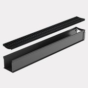 Rain Drain™ Trade – 1m w/ Black Plastic Grate & Joiner gallery detail image