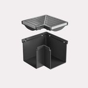 Rain Drain™ Trade – Corner with 316 Architectural Grate gallery detail image