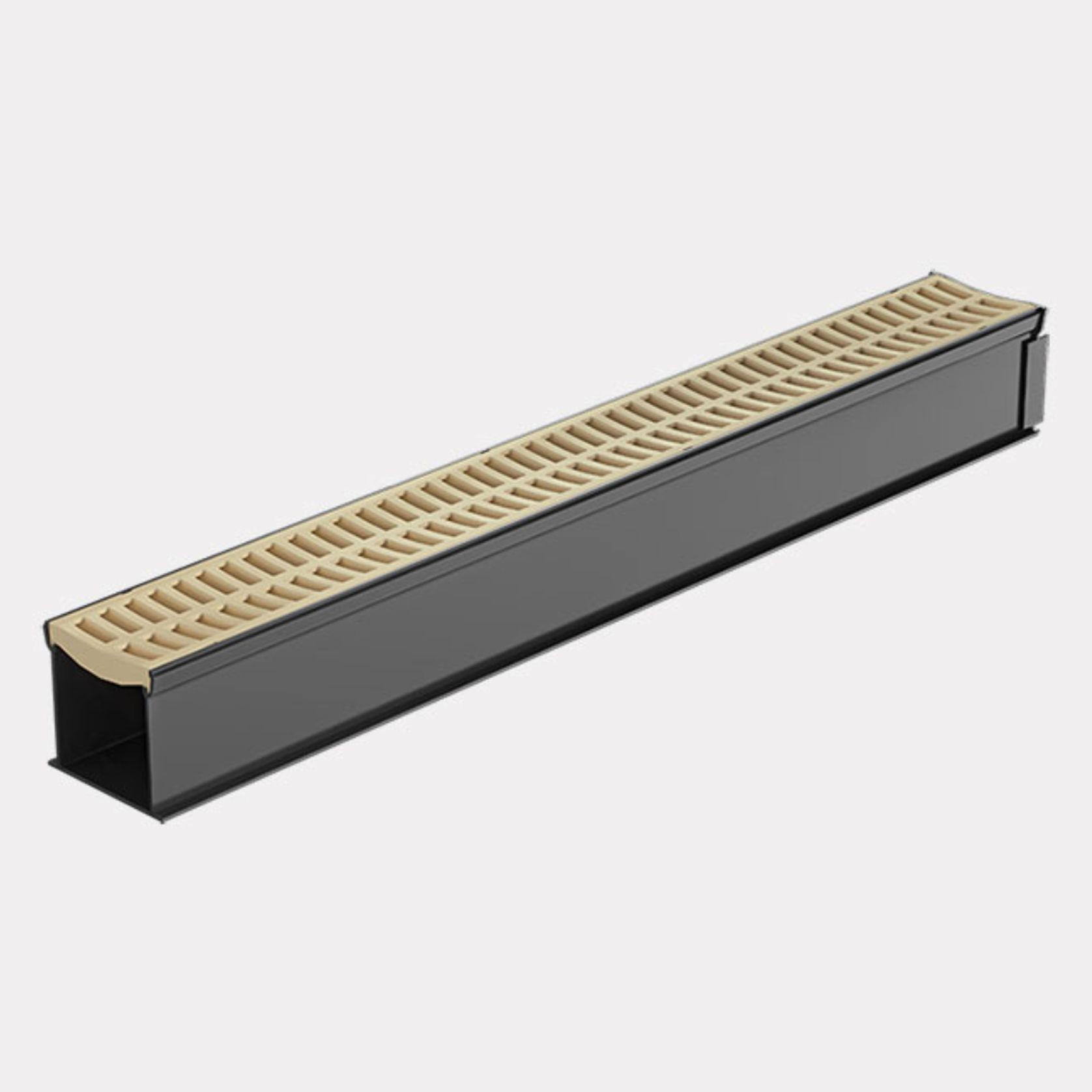 Rain Drain™ Trade – 1m w/ Sandstone Grate & Joiner gallery detail image
