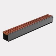 Rain Drain™ Trade – 1m w/ Terracotta Grate & Joiner gallery detail image