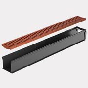 Rain Drain™ Trade – 1m w/ Terracotta Grate & Joiner gallery detail image