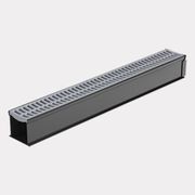 Rain Drain™ Trade – 1m w/ Grey Plastic Grate & Joiner gallery detail image