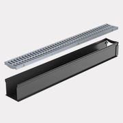 Rain Drain™ Trade – 1m w/ Grey Plastic Grate & Joiner gallery detail image