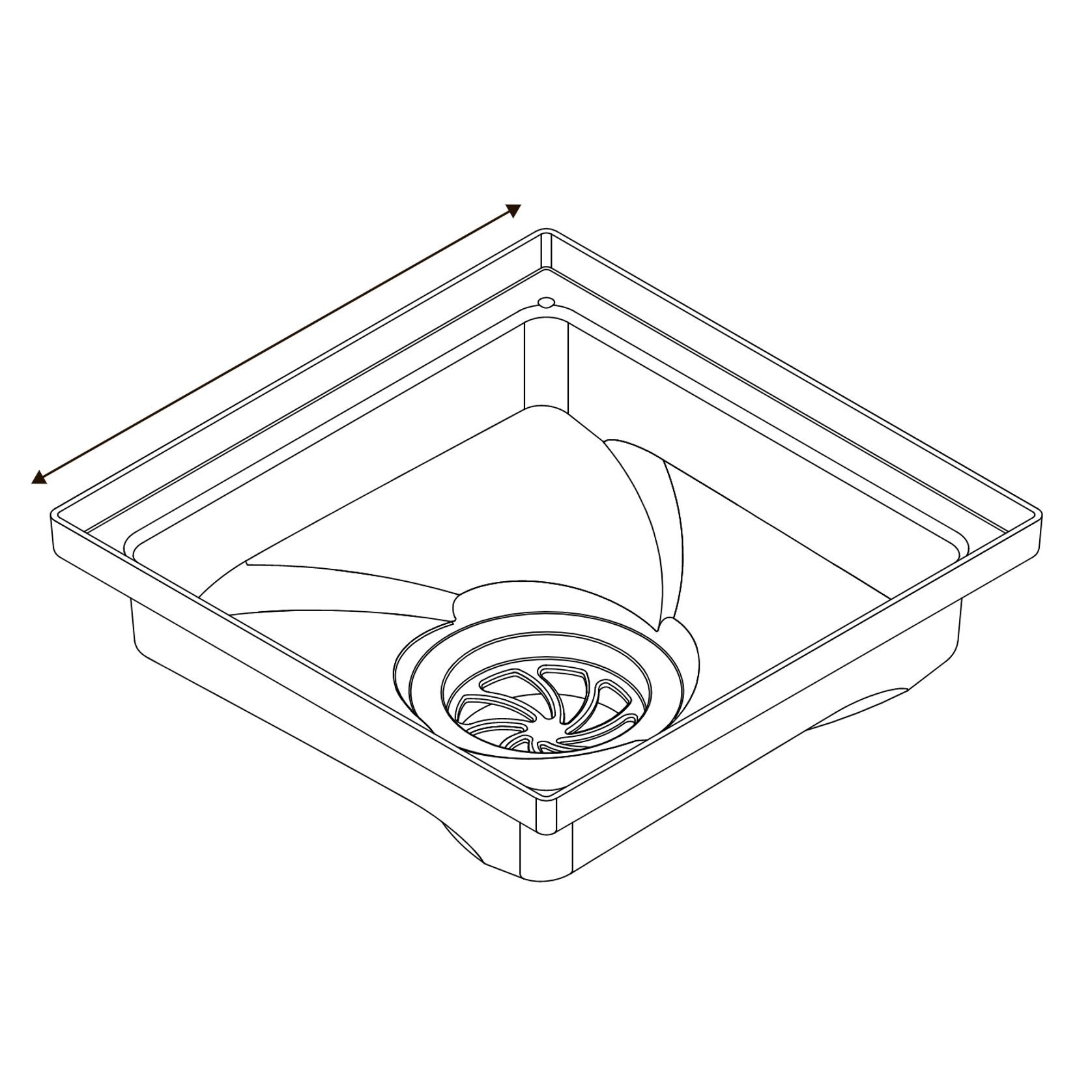 Uni-Pit Vortex 200 with Flat Terracotta Aluminium Grate gallery detail image