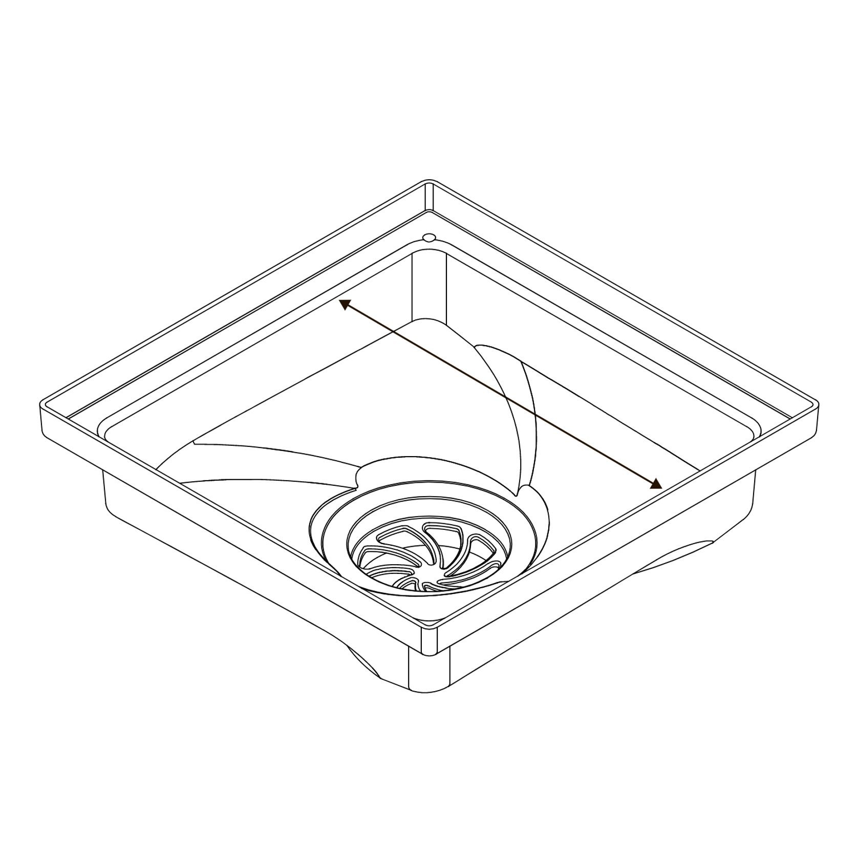 Uni-Pit Vortex 200 with Flat Sandstone Aluminium Grate gallery detail image