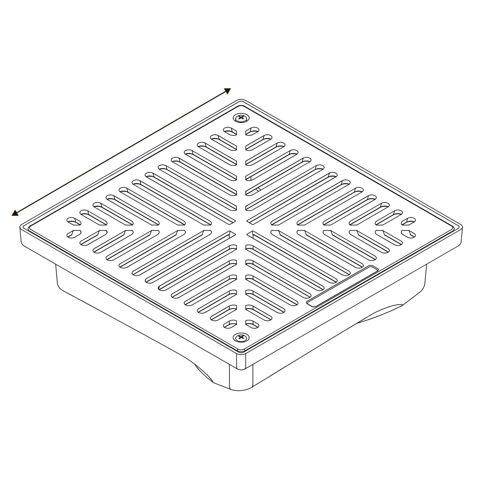 Uni-Pit Vortex 200 with Flat Terracotta Aluminium Grate gallery detail image