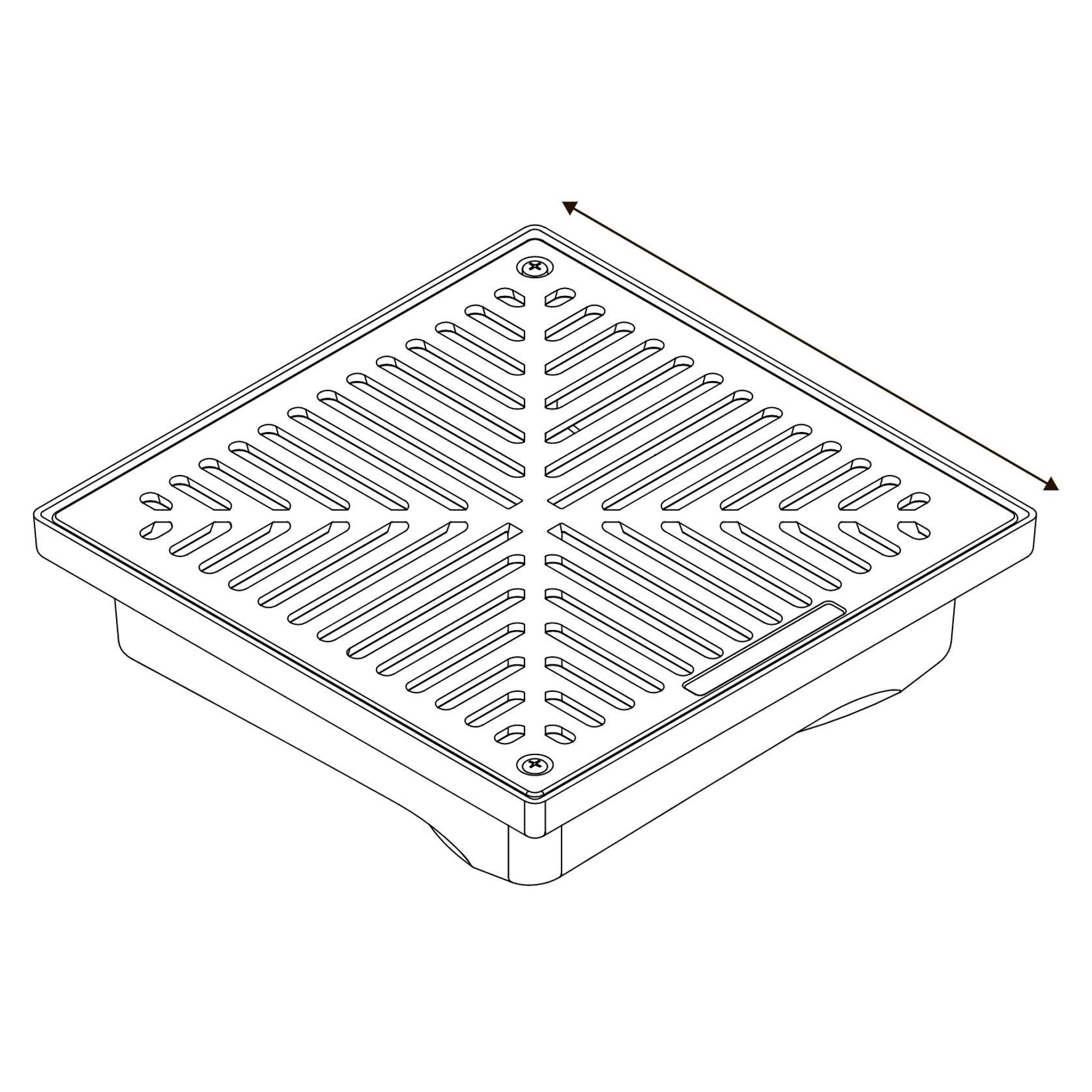 Uni-Pit Vortex 200 with Flat Sandstone Aluminium Grate gallery detail image