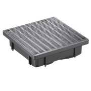 Uni-Pit Light Duty Galvanised Heel Guard Class A Grate gallery detail image