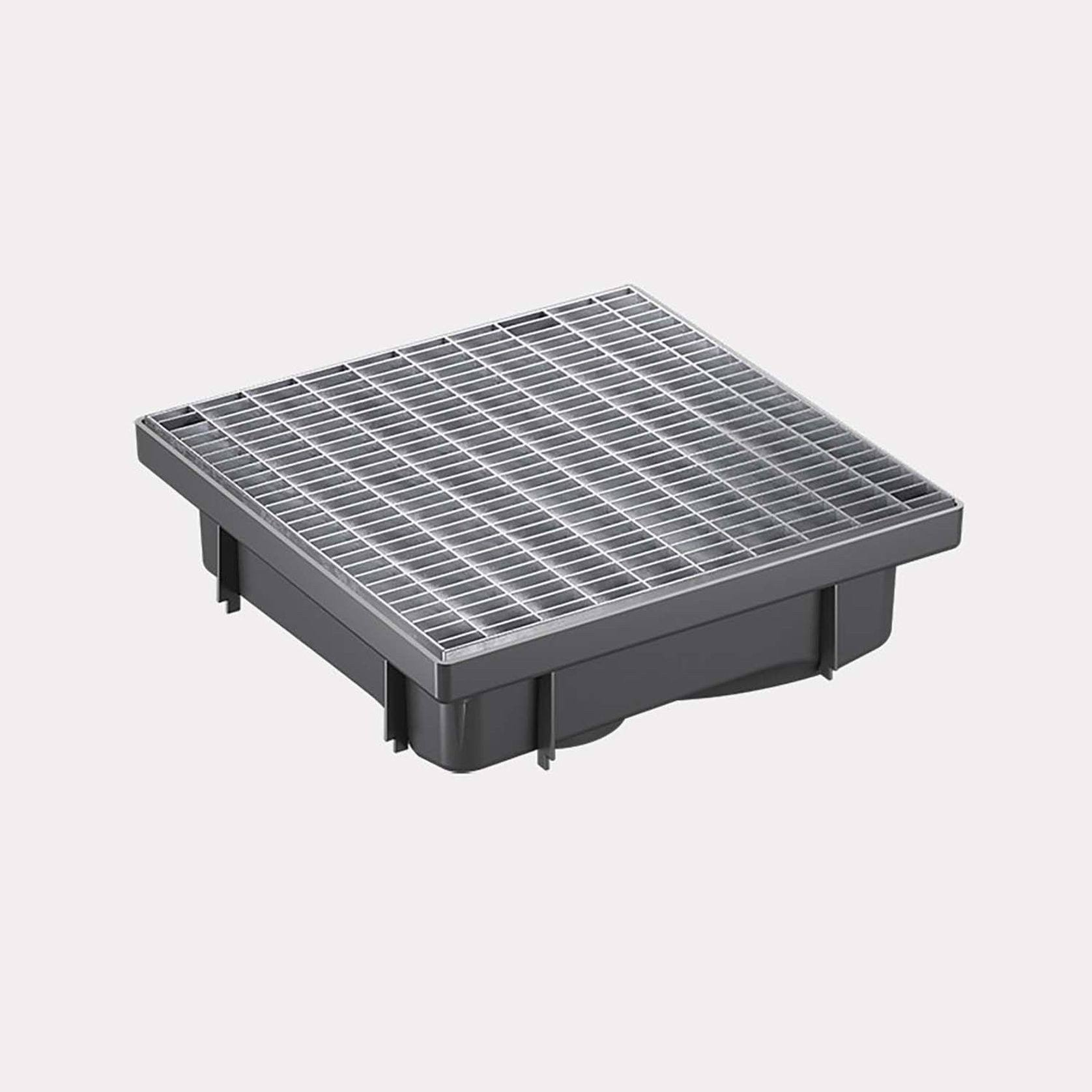 Uni-Pit Light Duty Galvanised Heel Guard Class A Grate gallery detail image