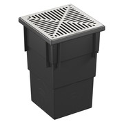 Series 300 Deep Pit complete with Plain Aluminium Grate gallery detail image