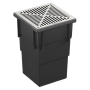Series 300 Deep Pit complete with Plain Aluminium Grate gallery detail image
