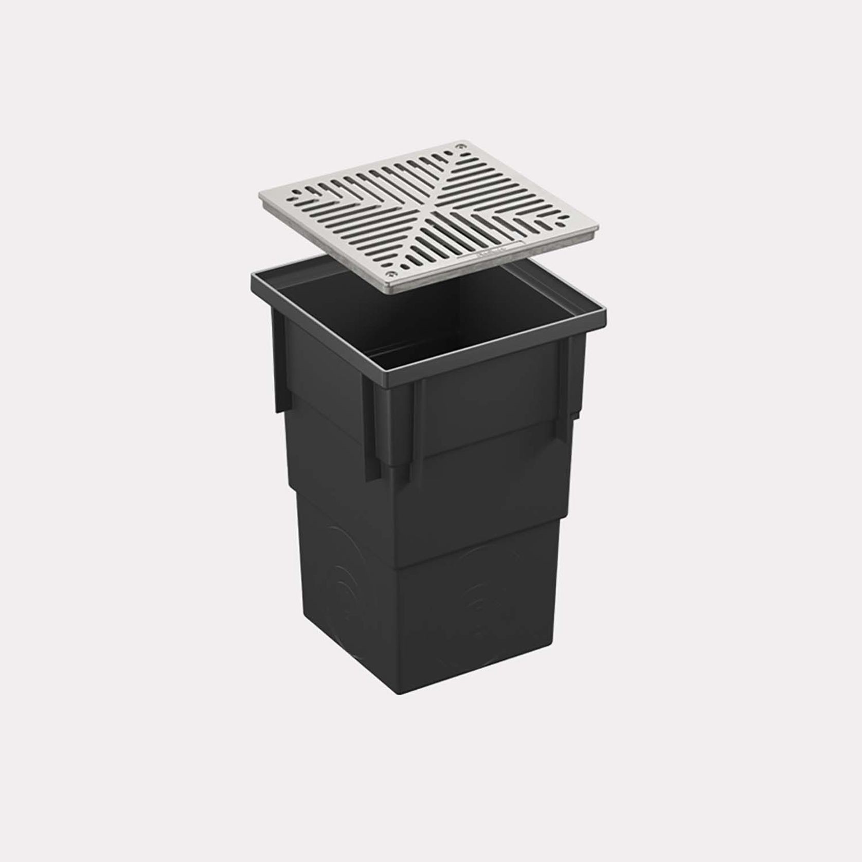 Series 300 Deep Pit complete with Plain Aluminium Grate gallery detail image