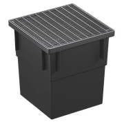 Series 300 Pit with Heel Guard Galvanised Steel Grate gallery detail image